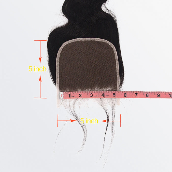 5x5 Body Wave Lace Closure – 100% Human Hair 5 5x5 Body Wave Lace Closure – 100% Human Hair - Image 4