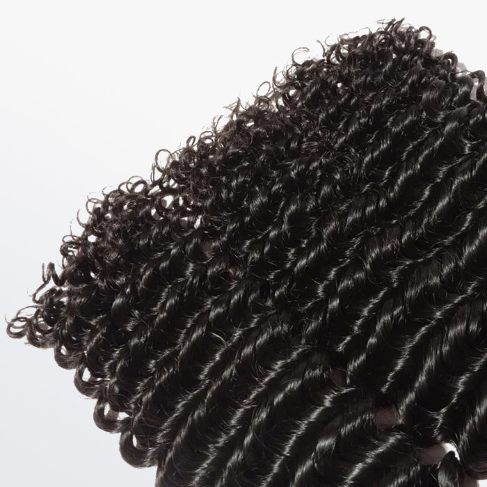10A Brazilian Deep Curly Virgin Hair Bundle 3 10A Brazilian Deep Curly Virgin Hair Bundle - Image 2