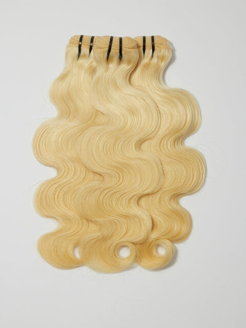 12A Premium Body Wave Raw Indian Hair - Lightest Blonde #613