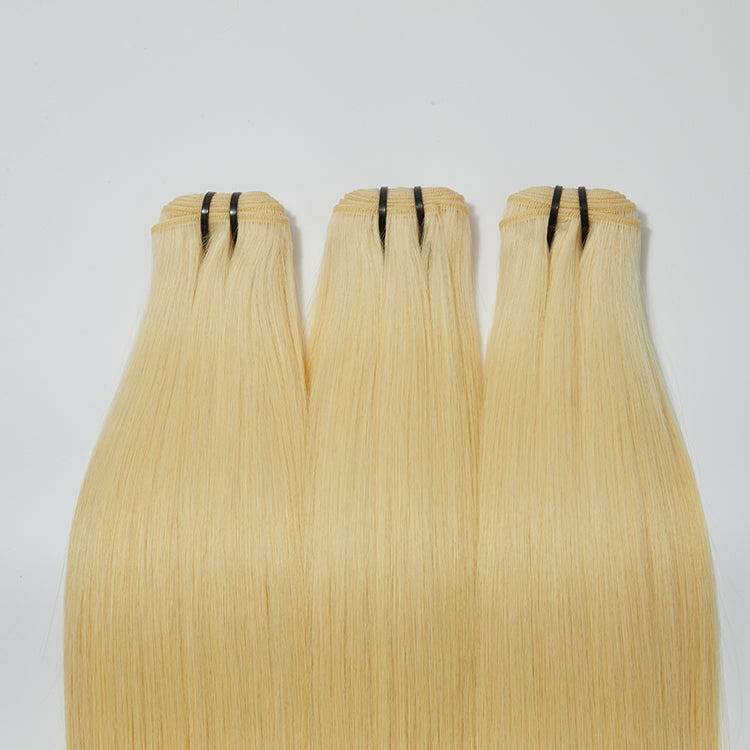 #613 Straight 12A Raw Indian Hair Bundle 4 #613 Straight 12A Raw Indian Hair Bundle - Image 3