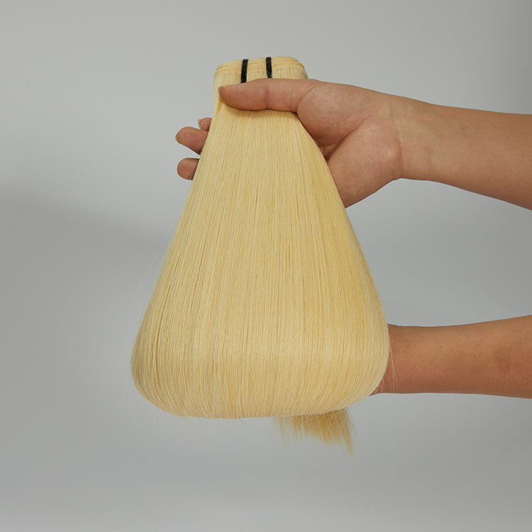 #613 Straight 12A Raw Indian Hair Bundle 8 #613 Straight 12A Raw Indian Hair Bundle - Image 7