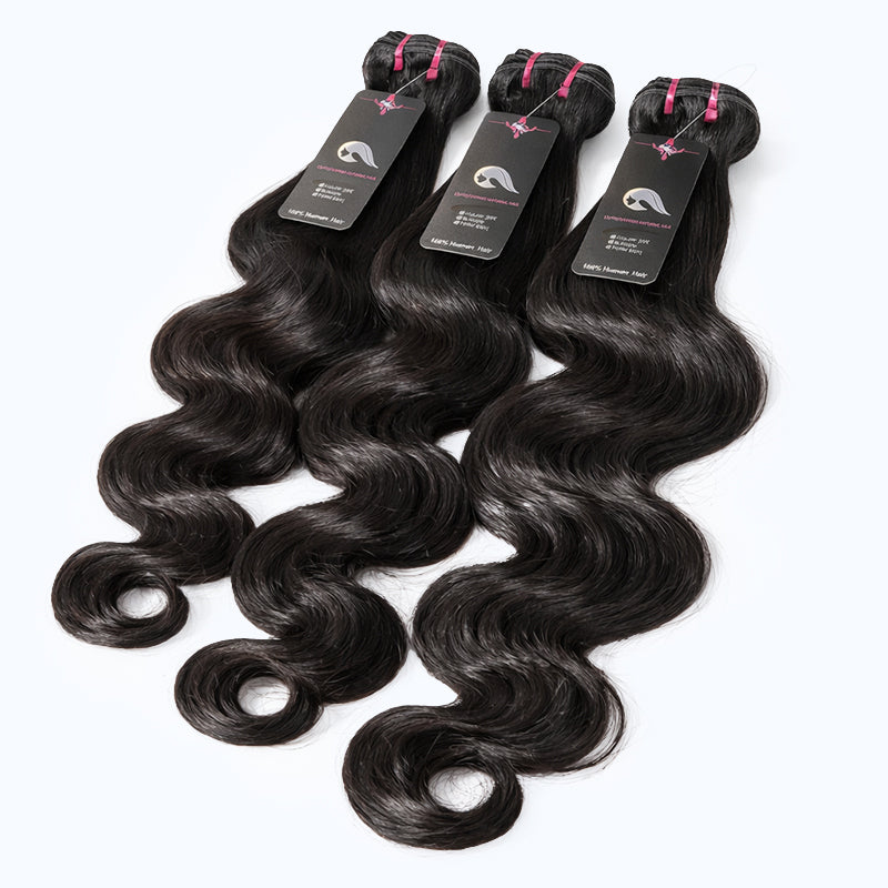11A Raw Cambodian Double Drawn Body Wave Bundles 6 11A Raw Cambodian Double Drawn Body Wave Bundles - Image 5